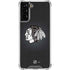 NHL Chicago Blackhawks Black Background Galaxy S22 Plus Clear Case