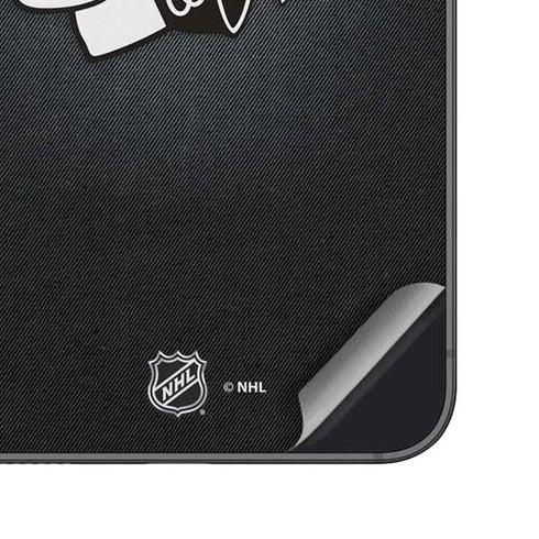 NHL Chicago Blackhawks Black Background Galaxy S23 Skin