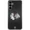 NHL Chicago Blackhawks Black Background Galaxy S24 Plus Clear Case
