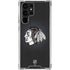 NHL Chicago Blackhawks Black Background Galaxy S24 Ultra Clear Case