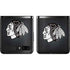 NHL Chicago Blackhawks Black Background Galaxy Z Flip Skin