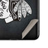 NHL Chicago Blackhawks Black Background Galaxy Z Flip Skin