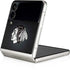NHL Chicago Blackhawks Black Background Galaxy Z Flip3 5G Skin