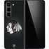 NHL Chicago Blackhawks Black Background Galaxy Z Fold5 5G Skin