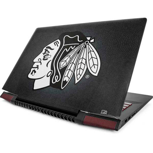 NHL Chicago Blackhawks Black Background Lenovo IdeaPad Skin
