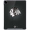 NHL Chicago Blackhawks Black Background iPad Pro 12.9in (2020) Clear Case