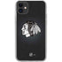 NHL Chicago Blackhawks Black Background iPhone 11 Clear Case