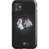 NHL Chicago Blackhawks Black Background iPhone 11 Impact Case