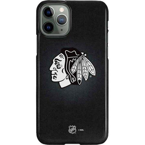 NHL Chicago Blackhawks Black Background iPhone 11 Pro Lite Case