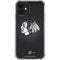 NHL Chicago Blackhawks Black Background iPhone 12 Clear Case
