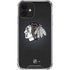 NHL Chicago Blackhawks Black Background iPhone 12 Clear Case