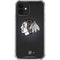 NHL Chicago Blackhawks Black Background iPhone 12 Mini Clear Case