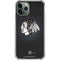 NHL Chicago Blackhawks Black Background iPhone 12 Pro Clear Case