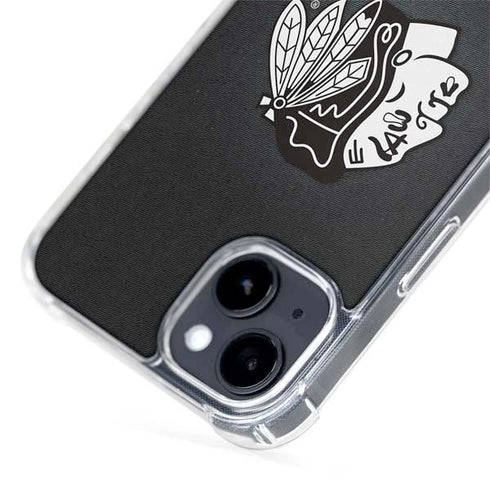 NHL Chicago Blackhawks Black Background iPhone 13 MagSafe Case