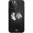 NHL Chicago Blackhawks Black Background iPhone 13 Pro Max Skin