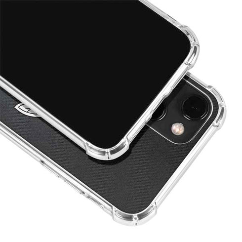 NHL Chicago Blackhawks Black Background iPhone 14 Plus Clear Case