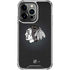 NHL Chicago Blackhawks Black Background iPhone 14 Pro Clear Case