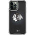 NHL Chicago Blackhawks Black Background iPhone 14 Pro Max Clear Case