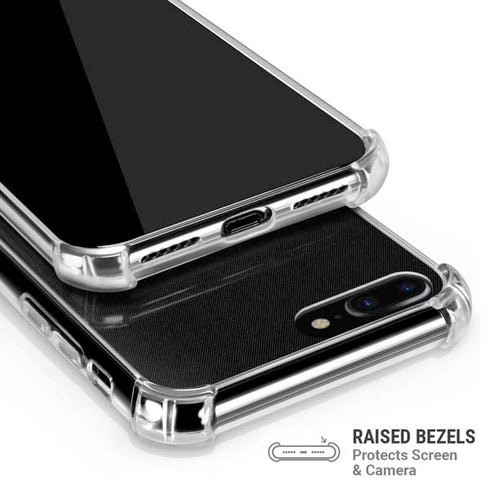 NHL Chicago Blackhawks Black Background iPhone 7/8 Plus Clear Case