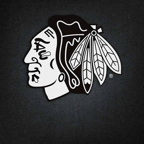 NHL Chicago Blackhawks Black Background iPhone X Skin