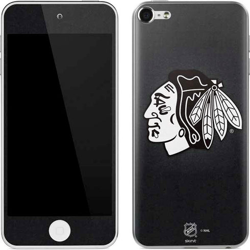 NHL Chicago Blackhawks Black Background Apple iPod Skin