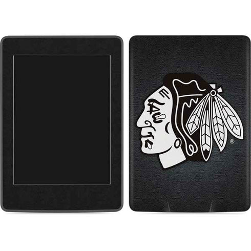 NHL Chicago Blackhawks Black Background Amazon Kindle Skin