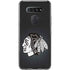 NHL Chicago Blackhawks Black Background LG K51/Q51 Clear Case