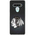 NHL Chicago Blackhawks Black Background LG Stylo 6 Clear Case