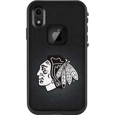 NHL Chicago Blackhawks Black Background LifeProof Fre iPhone Skin