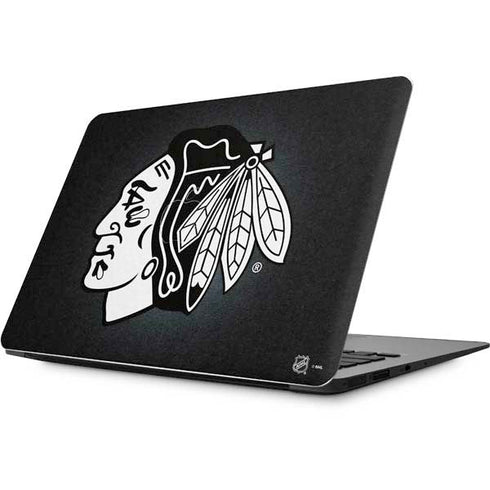 NHL Chicago Blackhawks Black Background Apple MacBook Skin