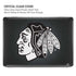 NHL Chicago Blackhawks Black Background MacBook Air 13in M1 (2021) Case plus Skin