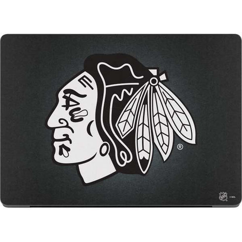 NHL Chicago Blackhawks Black Background MacBook Pro 14in (2021-24) Skin