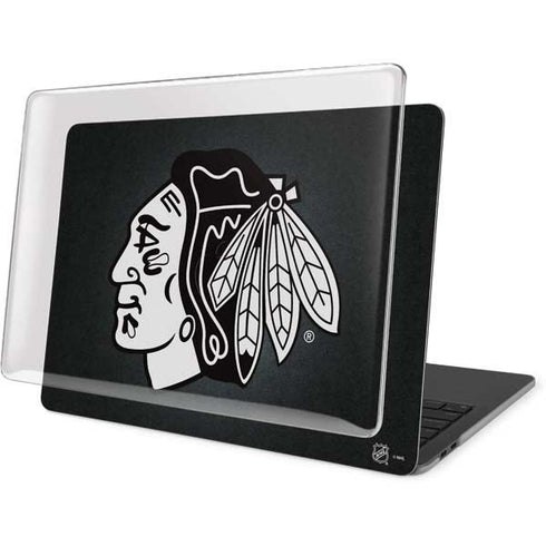 NHL Chicago Blackhawks Black Background MacBook Pro 15in (2016-19) Case plus Skin