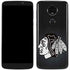 NHL Chicago Blackhawks Black Background Moto E5 Plus Skin