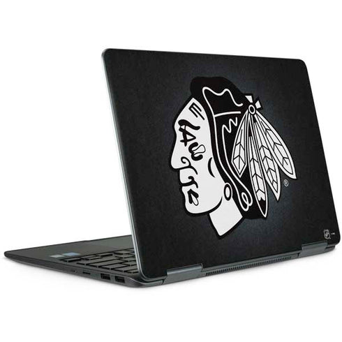 NHL Chicago Blackhawks Black Background Notebook 9 Pro 13in (2017) Skin