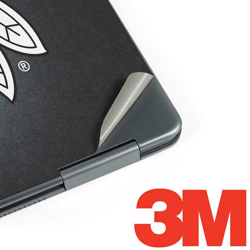 NHL Chicago Blackhawks Black Background Notebook 9 Pro 13in (2017) Skin