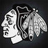 NHL Chicago Blackhawks Black Background Notebook 9 Pro 13in (2017) Skin