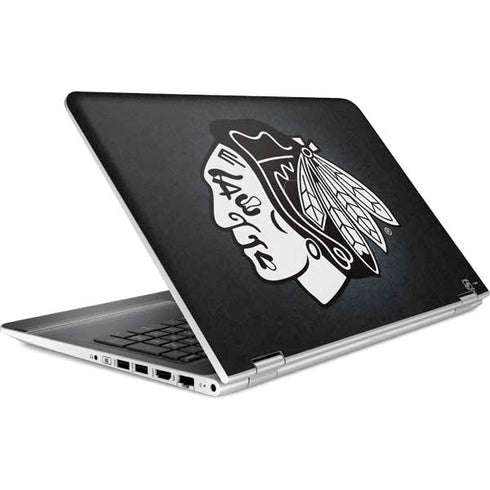 NHL Chicago Blackhawks Black Background HP Pavilion Skin