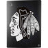NHL Chicago Blackhawks Black Background PS5 Console Skin
