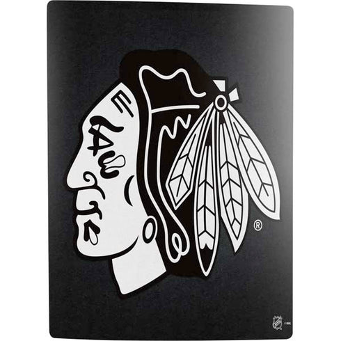 NHL Chicago Blackhawks Black Background PS5 Digital Edition Bundle Skin