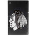 NHL Chicago Blackhawks Black Background PS5 Slim Disk Console Skin