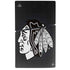 NHL Chicago Blackhawks Black Background PS5 Slim Digital Edition Console Skin