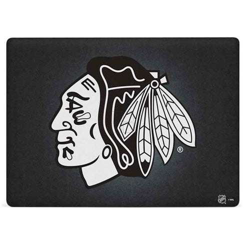 NHL Chicago Blackhawks Black Background Surface Laptop 3 13.5in Skin