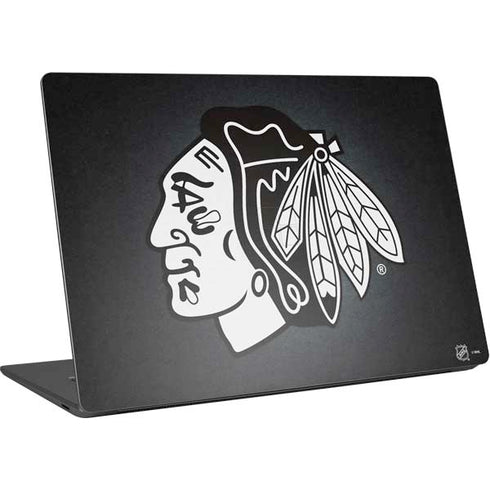 NHL Chicago Blackhawks Black Background Surface Laptop 4 15in Skin
