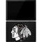 NHL Chicago Blackhawks Black Background Surface Pro 7 Skin