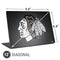 NHL Chicago Blackhawks Black Background Universal Laptop 12in (9.8 x 6.8in) Skin