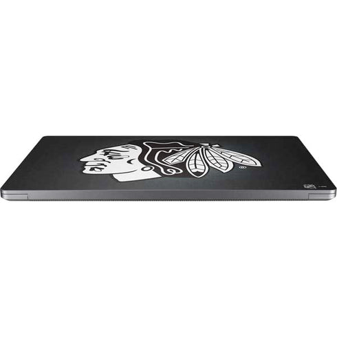 NHL Chicago Blackhawks Black Background Universal Laptop 12in (9.8 x 6.8in) Skin
