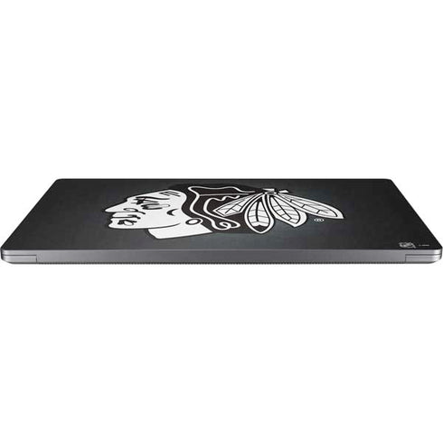 NHL Chicago Blackhawks Black Background Universal Laptop 16in (13 x 9.4in) Skin