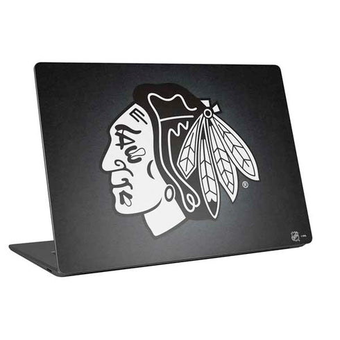 NHL Chicago Blackhawks Black Background Universal Laptop 17in (13.8 x 10in) Skin