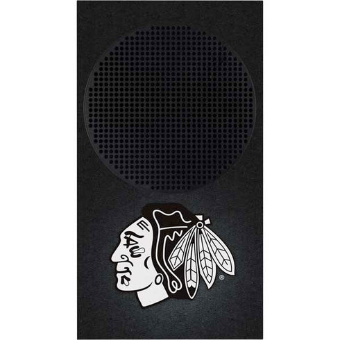 NHL Chicago Blackhawks Black Background Xbox Series S Skins